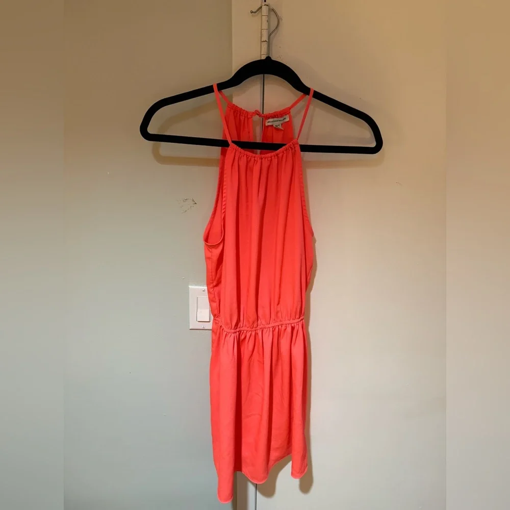 NWOT American Eagle Outfitters Pink Halter Sundress Sleeveless - Picture 1 of 6